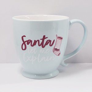 Opalhouse "Santa Let Me Explain" 12 oz. Stoneware Coffee Mug Cup